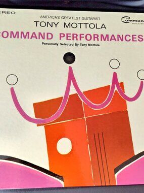 Tony Mottola – Command Performances 12" Vinyl Record album LP
